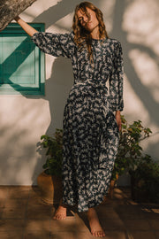 Greta Balloon Sleeve Maxi Dress | Made to Order