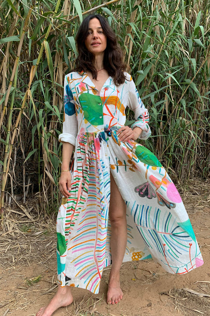 California Maxi Shirt Dress | Made to Order