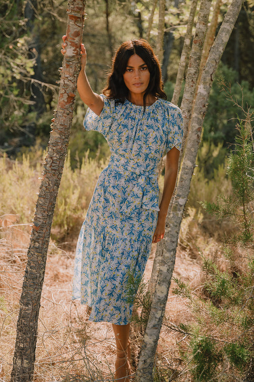 Sophie Tier Midi Dress | Made to Order