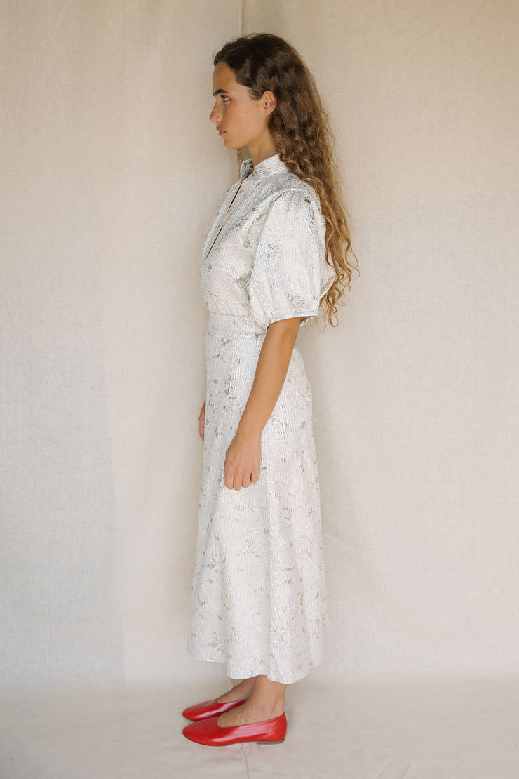 Alma A-line Midi Skirt