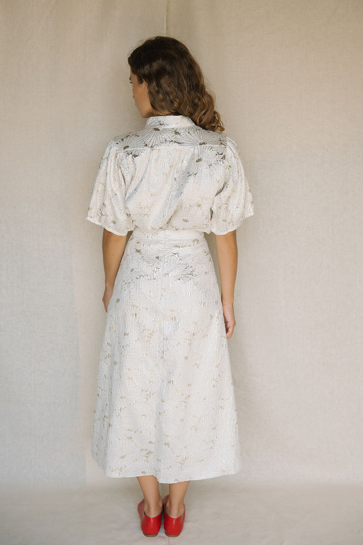 Alma A-line Midi Skirt