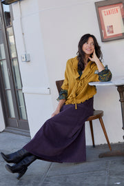 Alma A-line Midi Skirt | Made to Order