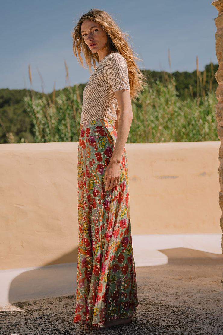 Bea Semi-circle Maxi Skirt