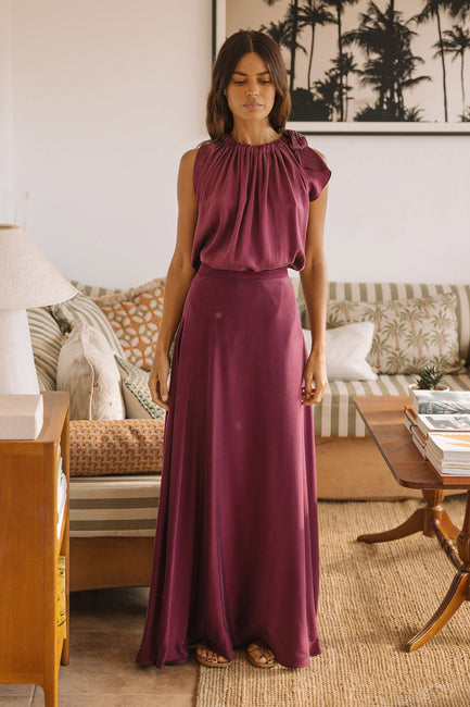 Bea Semi-circle Maxi Skirt | Bespoke it!