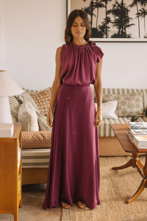 Bea Semi-circle Maxi Skirt | Bespoke it!
