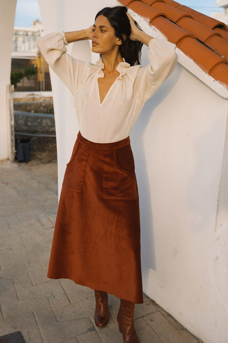 Dede Midi Skirt