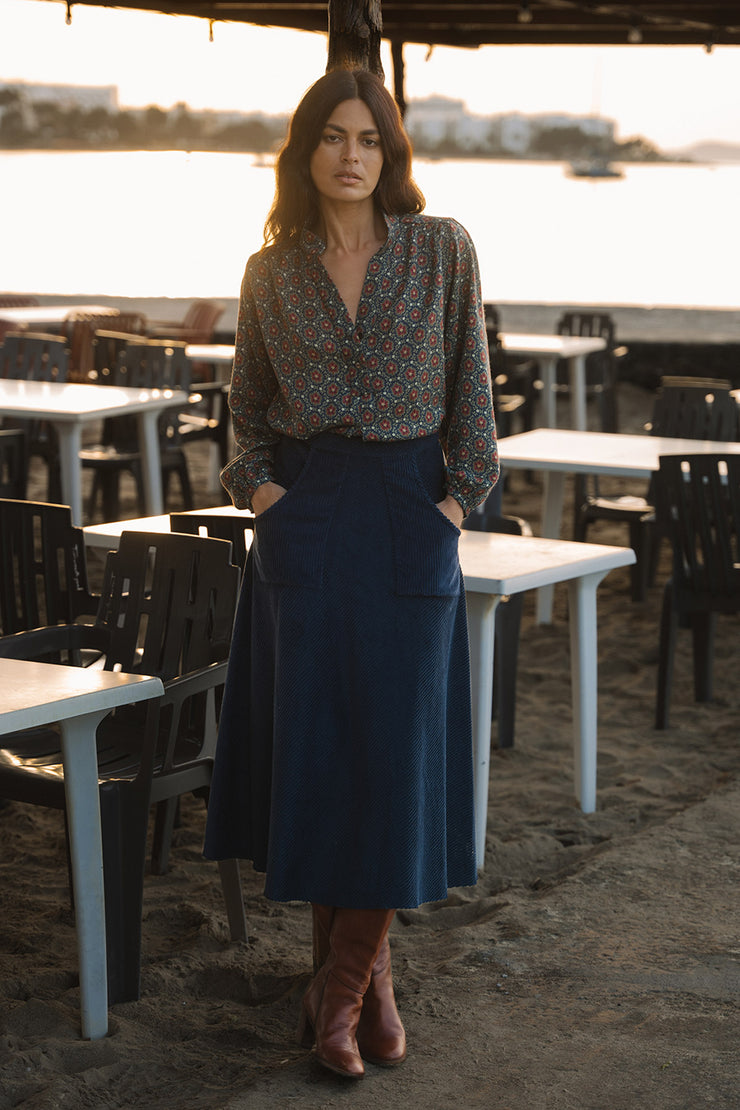 Dede Midi Skirt
