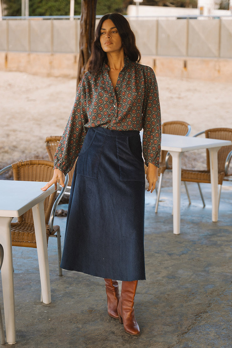 Dede Midi Skirt