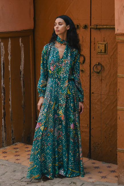 Ines Long Sleeve Maxi Dress