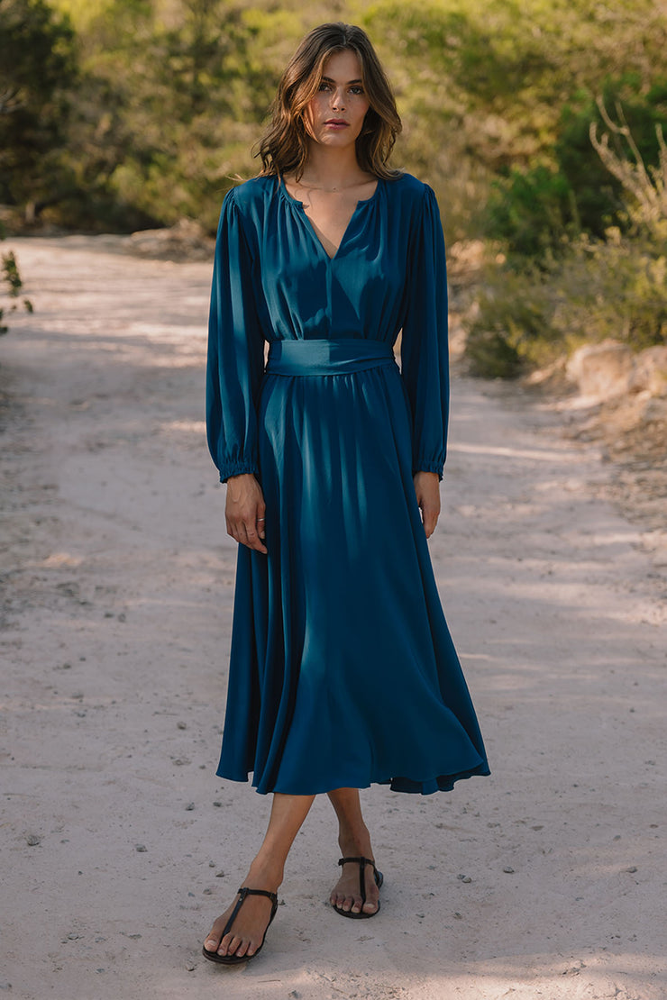 Ines Long Sleeve Midi Dress | Bespoke it!