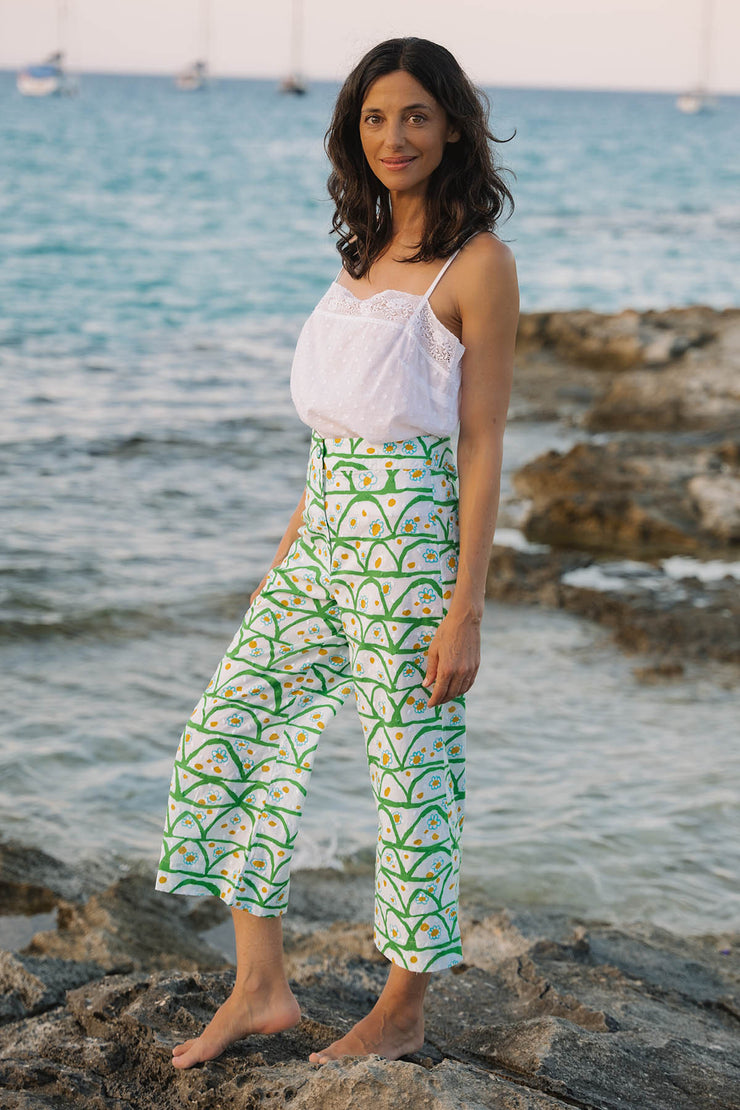 Kenza Cropped Trousers
