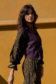 Raquel Frill Neck Peasant Top | Made to Order