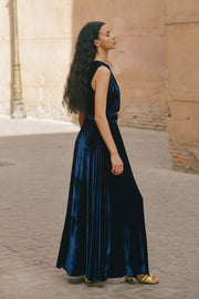 Malta Bea Bow-Tie Maxi Dress | Made To Order