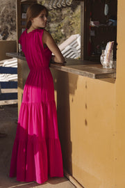 Malta Bow-Tie Maxi Dress | Made to Order