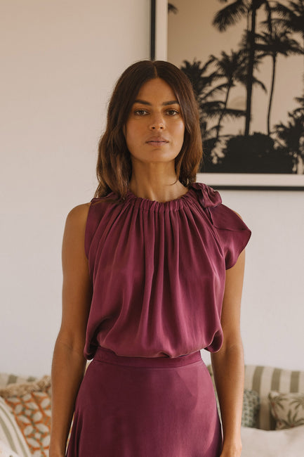 Malta Bow-Tie Top | Made to Order