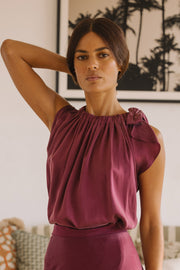Malta Bow-Tie Top | Made to Order