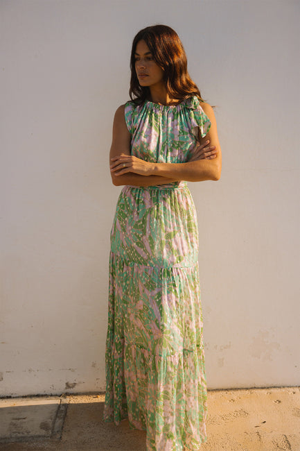 Malta Bow-Tie Maxi Dress | Made to Order