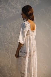 Mia Lace Panel Dress