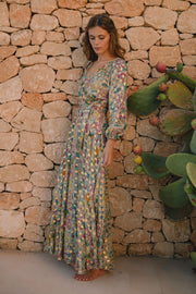 Raquel Bea Peasant Maxi Dress | Made to Order