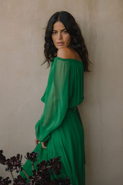 Raquel Bea Peasant Midi Dress | Bespoke it!