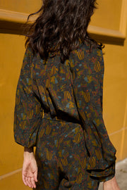 Raquel Frill Neck Peasant Top | Made to Order