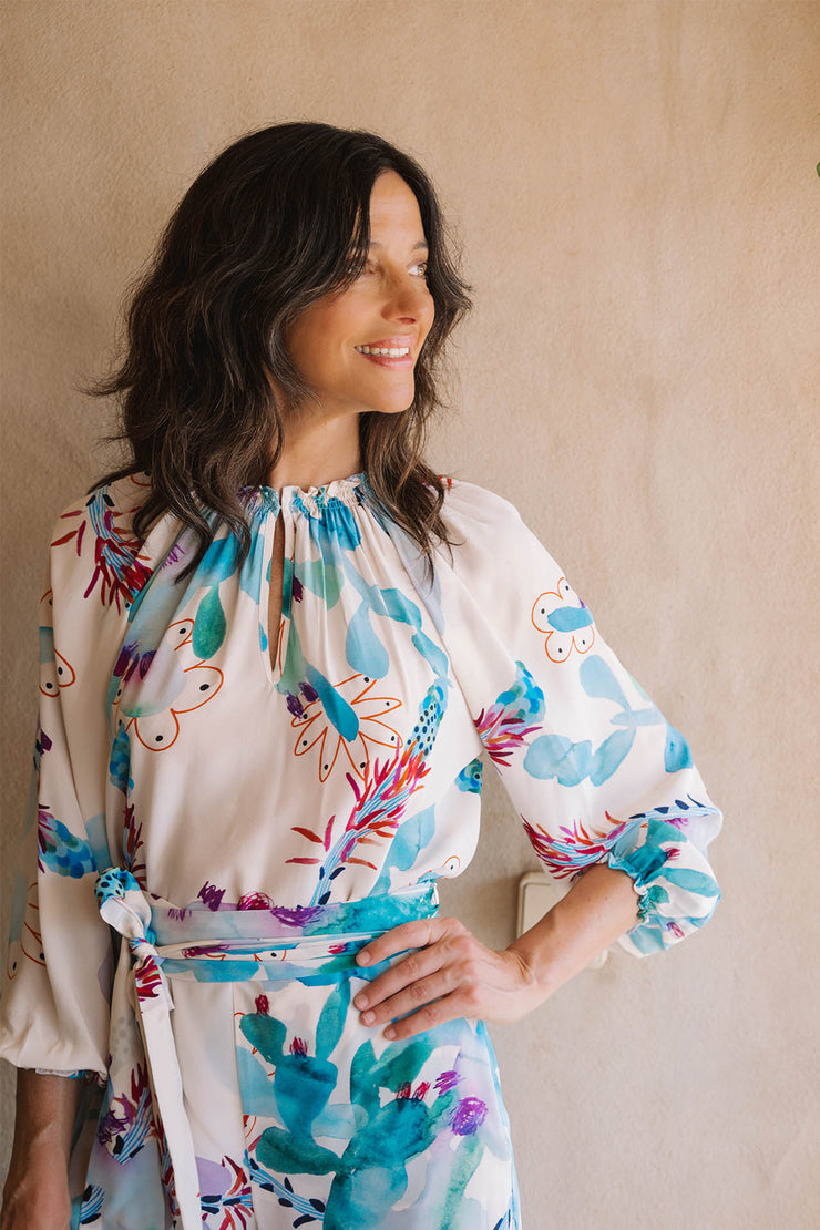 Raquel Peasant Top