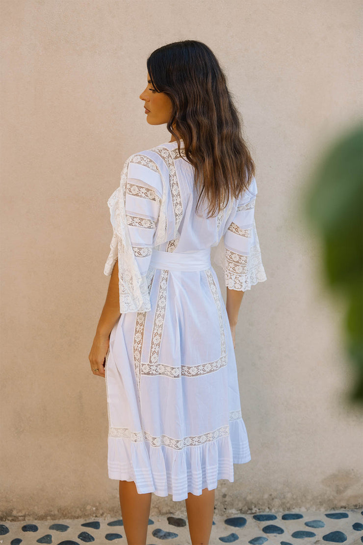 San Tropez Full Skirt Midi Dress