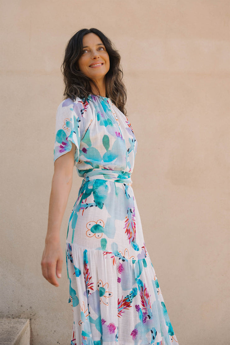 Sophie Tier Ankle Length Dress
