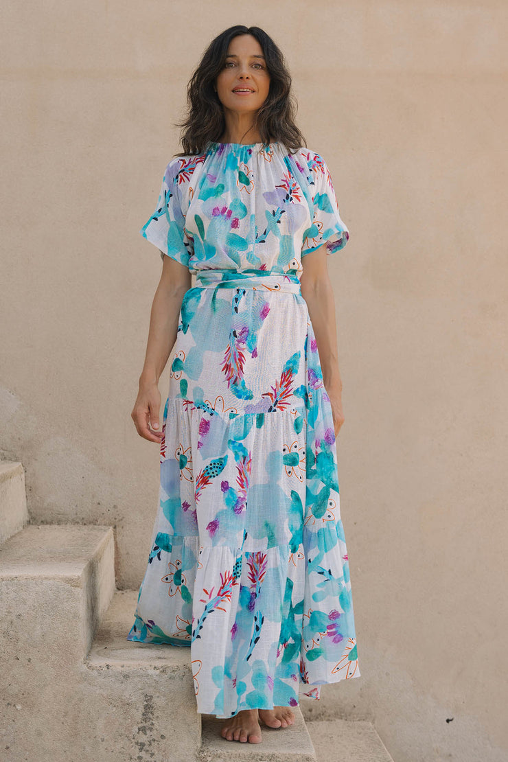 Sophie Tier Ankle Length Dress