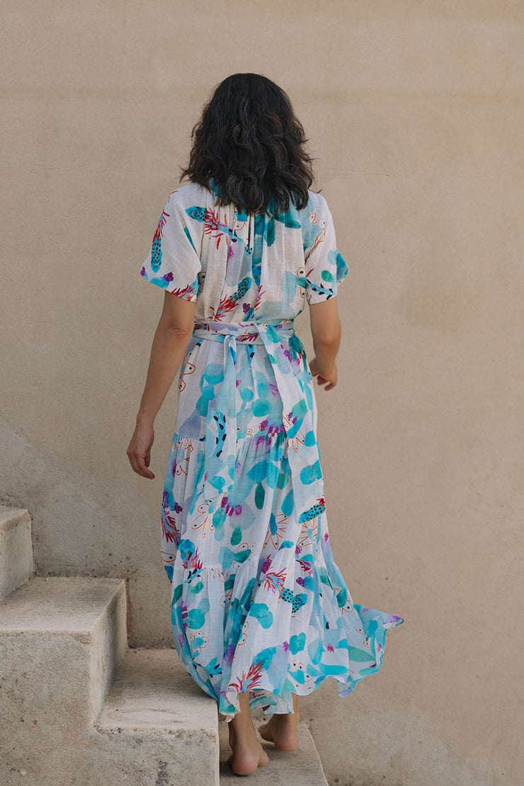 Sophie Tier Ankle Length Dress