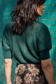 Taki  Crew Neck Short Sleeve Jumper | Made To Order