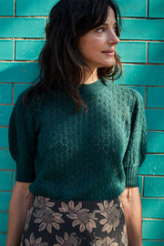 Taki  Crew Neck Short Sleeve Jumper | Made To Order