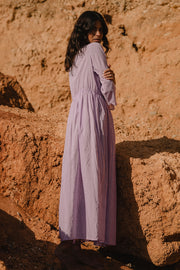 Violet Coat Dress