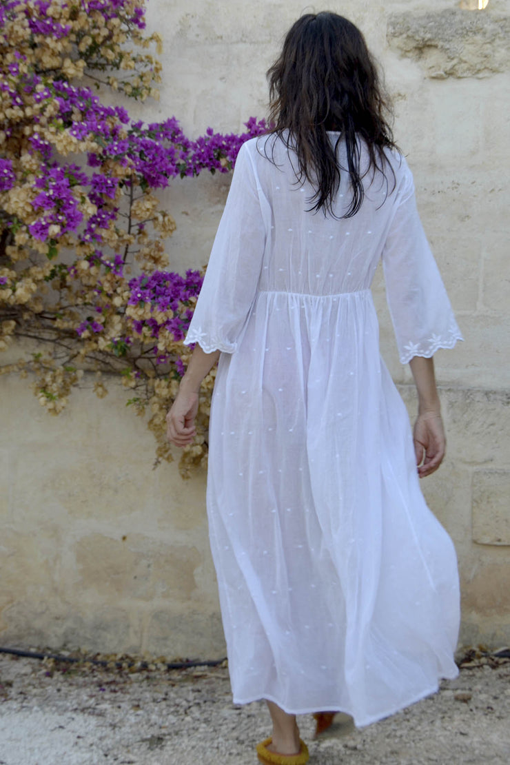 Violet Coat Dress