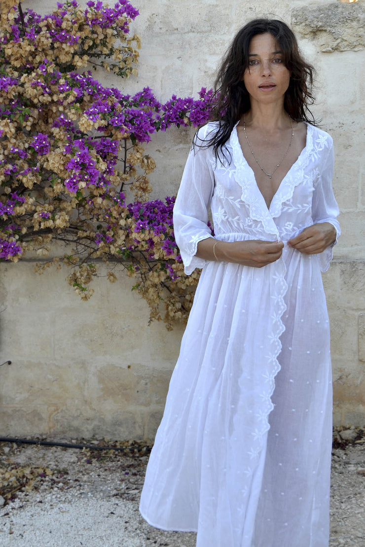 Violet Coat Dress