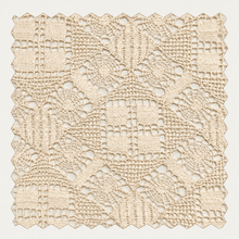 Antique Ecru Trellis Lace