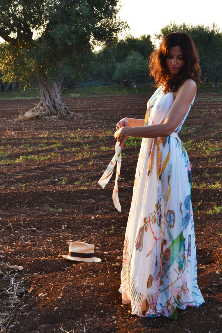 Katie Halter Maxi Dress| Made to Order