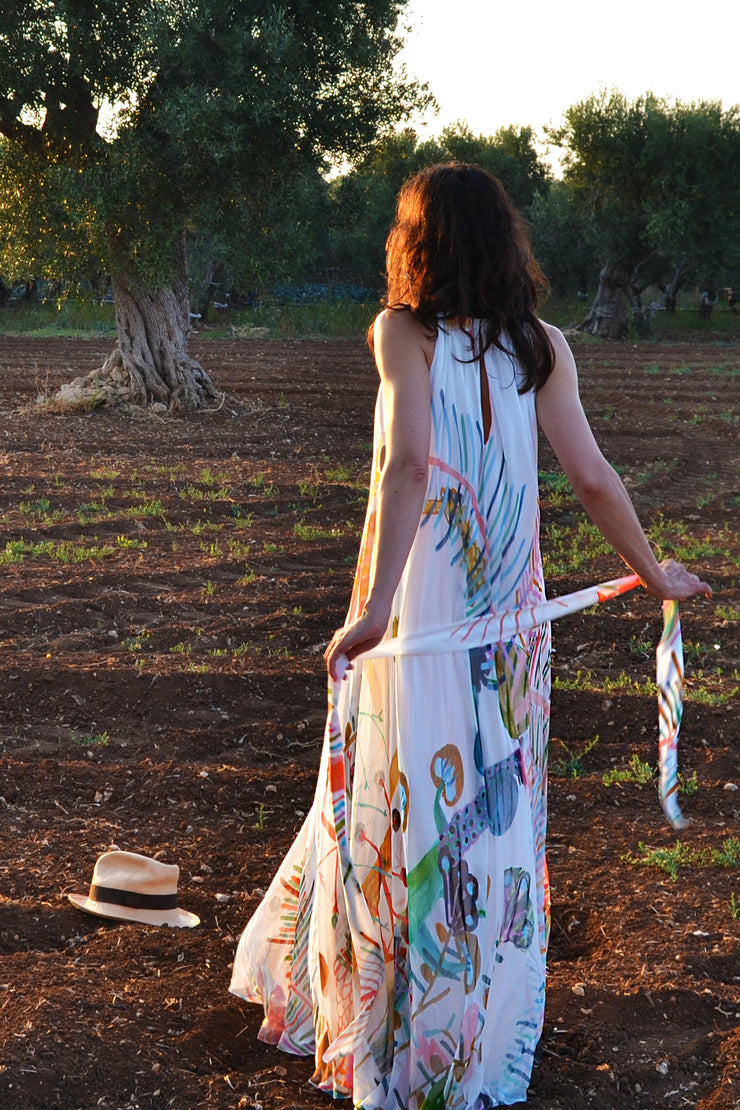 Katie Halter Maxi Dress| Made to Order
