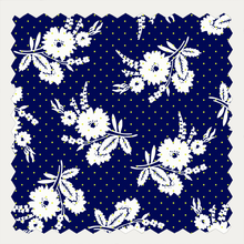 Fiona Navy and Yellow