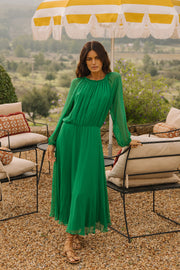Raquel Bea Peasant Midi Dress | Made to Order