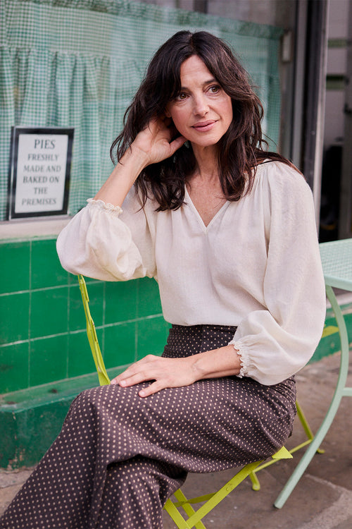 Raquel Peasant Top | Bespoke it!