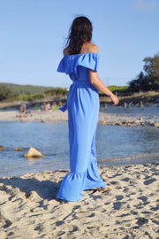 Ana Ruffled Maxi Dress - Soler London - Alex Al-Bader