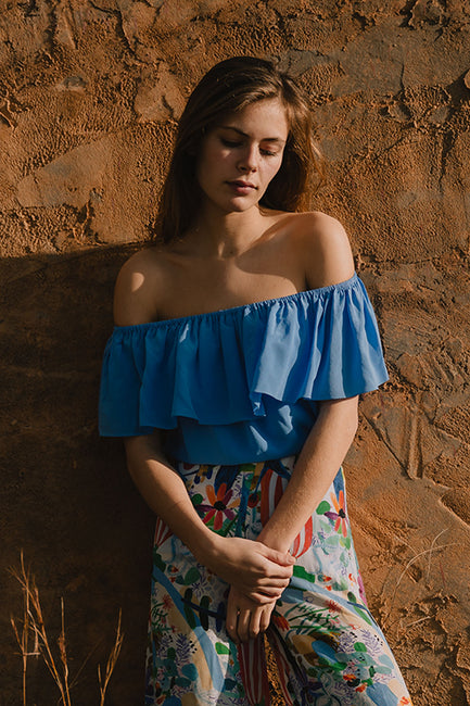 Ana Frilled Top | Made to Order - Soler London