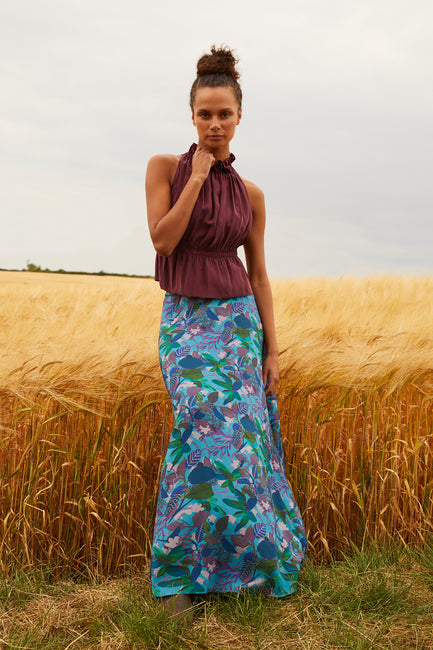 Bea Semi-circle Maxi Skirt | Made to Order