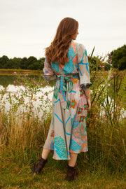 Ines Long Sleeves Midi Dress | Bespoke it!