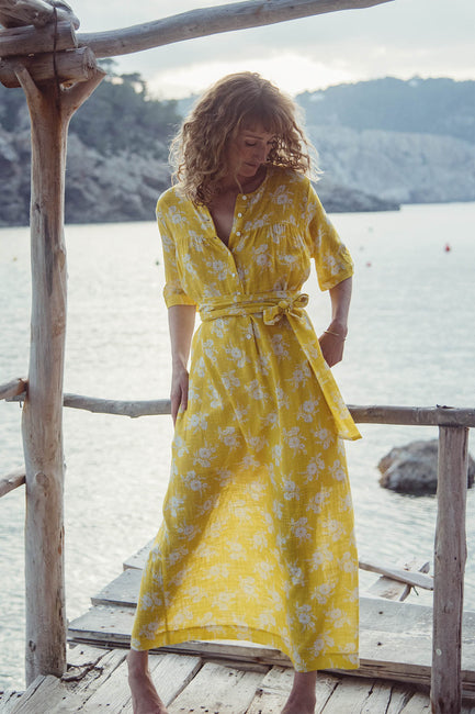Karine Ankle Length Dress - Soler London - Alex Al-Bader