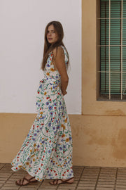 Malta Bow-Tie Ankle Length Dress | Bespoke it!