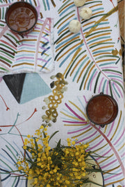 Linen tablecloth- Palmera