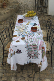 Linen tablecloth- Palmera