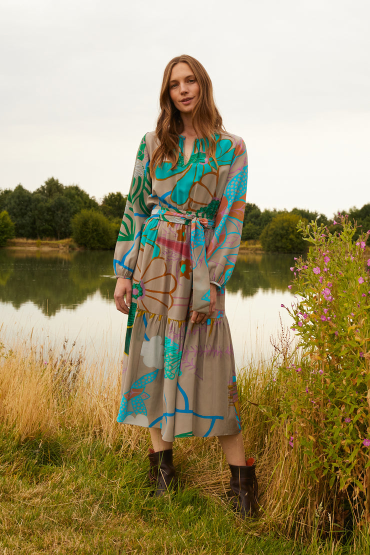 Pauline Tiered Midi Dress | Bespoke it!